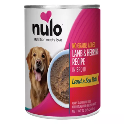 Product Nulo Land & Sea Pate All Life Stages Wet Dog Food - Grain Free, 12 OZ