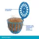 Product All Living Things® Nest Material Holder