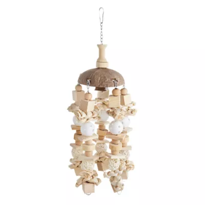 Product All Living Things® Pet Bird Hanging Coconut Toy