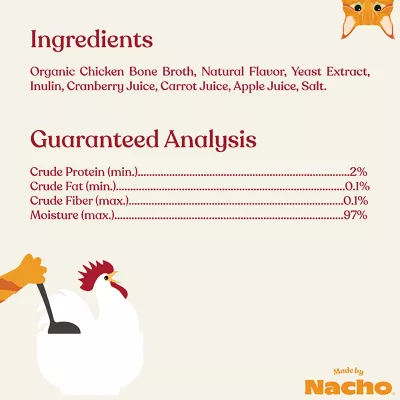 Product Made By Nacho Natural Bone Broth Topper - 11 OZ