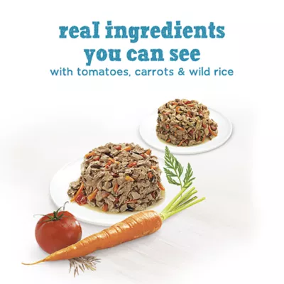 Product Beneful Incredibites Wet Dog Food - Real Chicken & Salmon in Gravy, Variety Pack