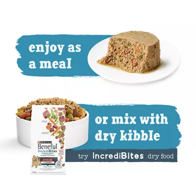 Product Beneful Incredibites Wet Dog Food - Real Chicken & Salmon Pâté Variety Pack, 85 g x 12