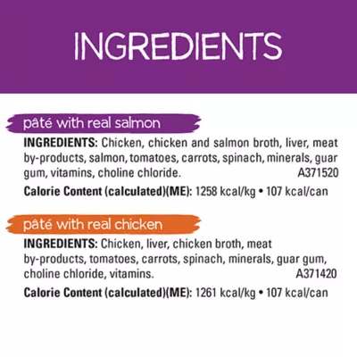 Product Beneful Incredibites Wet Dog Food - Real Chicken & Salmon Pâté Variety Pack, 85 g x 12