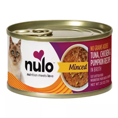 Product Nulo Finely Minced Cat & Kitten Wet Food - Grain Free, Whole Protein, 2.8 Oz