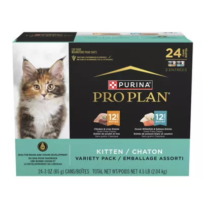 Product Purina Pro Plan Kitten Variety Pack - Pate, 24 CT, 72 OZ