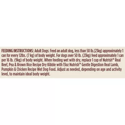 Product Rachel Ray Nutrish Gentle Digestion Adult Wet Food - Chunks in Gravy, 13 OZ
