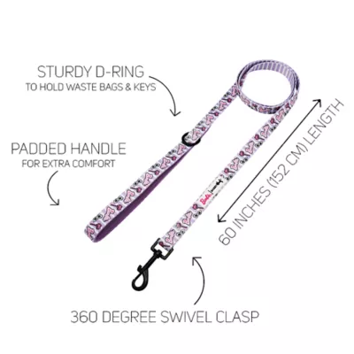 Product Sassy Woof Barbie Closet Goals Dog Leash: 5-ft long