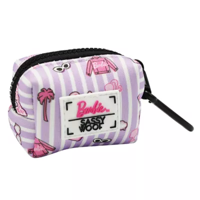 Product Sassy Woof Barbie Closet Goals Dog Harness, Leash and Waste Bag Holder Bundle
