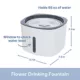 Product TRIXIE Flower Drinking Fountain 68oz