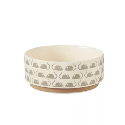 Product Whisker City® Grey Mice Ceramic Cat Bowl