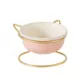 Product Whisker City® Ribbed Elevated Ceramic Cat Bowl