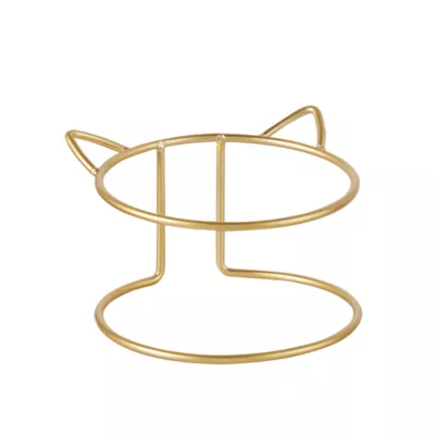 Product Whisker City® Ribbed Elevated Ceramic Cat Bowl