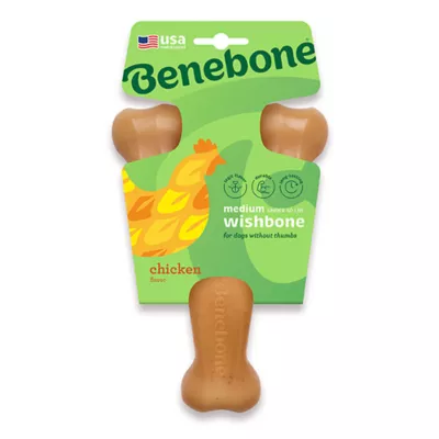 Product Benebone® Wishbone Chicken Flavored Chew Dog Toy