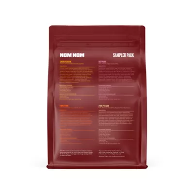 Product NOM NOM All Life Stage Frozen Dog Food - Sampler Pack, 1.76 lb