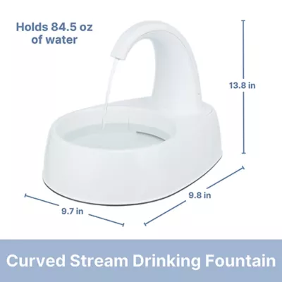Product TRIXIE Curved Stream Drinking Fountain 84.5 oz