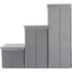 Product TRIXIE Velour Foldable 3-Step Pet Stairs with Storage