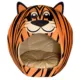 Product Maccabi Art Tiger Igloo Pet Bed