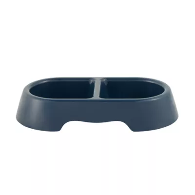 Product Whisker City® Navy Double Bowl