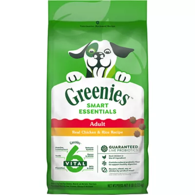 Product Greenies Smart Essentials Adult High Protein Dry Dog Food Real Chicken & Rice Recipe, 6 lb. Bag