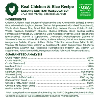 Product Greenies Smart Essentials Adult High Protein Dry Dog Food Real Chicken & Rice Recipe, 6 lb. Bag