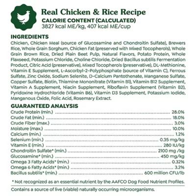 Product Greenies Smart Essentials Small Breed Adult High Protein Dry Dog Food Chicken & Rice, 5.5 lb. Bag