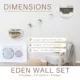 Product TRIXIE Eden Wall Mount Cat Tree Set 2 Condos with 3 Steps