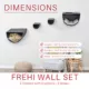 Product TRIXIE Frehi Wall Mount Cat Tree Set 2 Condos and 2 Steps