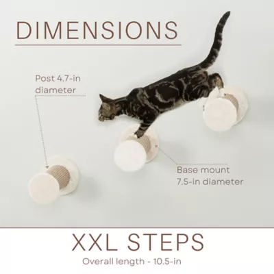 Product TRIXIE Wall Mount XXL Cat Climbing Steps 3PCS