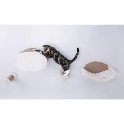 Product TRIXIE Wall Mounted Cat Lounge Set Hammock and Condo with Two Steps