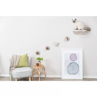 Product TRIXIE Lookout Wall Mounted Cat Lounge Set 2 Platforms with 3 Steps