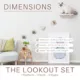 Product TRIXIE Lookout Wall Mounted Cat Lounge Set 2 Platforms with 3 Steps