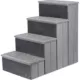 Product TRIXIE Velour Foldable 4-Step Pet Stairs with Storage