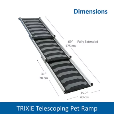 Product TRIXIE Heavy Duty 69" Telescoping Pet Ramp