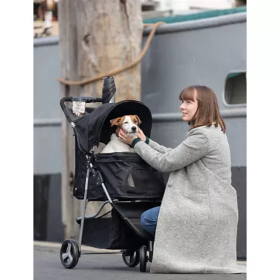 Product TRIXIE Foldable Pet Stroller for Cats and Dogs