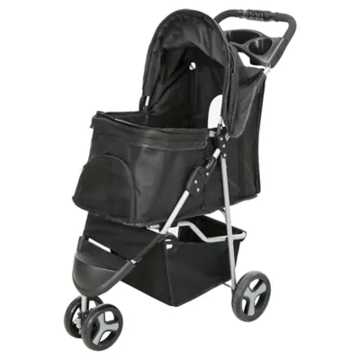 Product TRIXIE Foldable Pet Stroller for Cats and Dogs