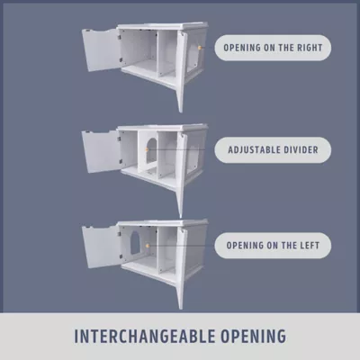 Product TRIXIE XL Furniture Style Litter Box Enclosure and Pet Home