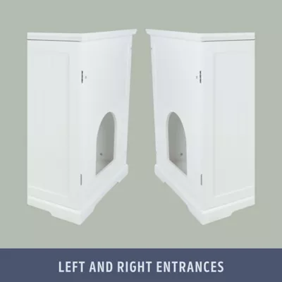 Product TRIXIE XL Wooden Litter Box Enclosure with Storage Drawer