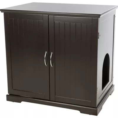 Product TRIXIE XL Wooden Litter Box Enclosure with Storage Drawer