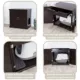 Product TRIXIE XL Wooden Litter Box Enclosure with Storage Drawer