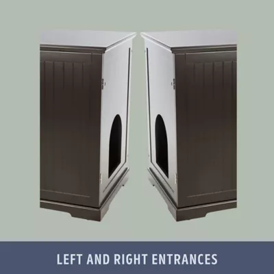 Product TRIXIE XL Wooden Litter Box Enclosure with Storage Drawer