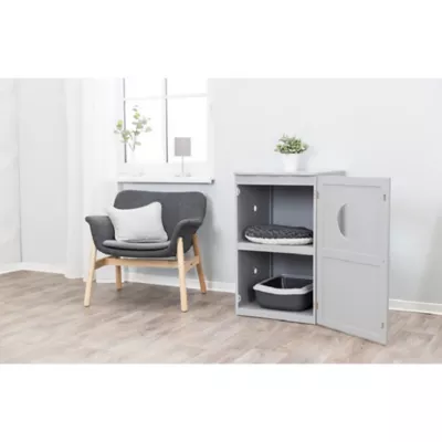 Product TRIXIE 2-Story Furniture Style Litter Box Enclosure and Pet Home