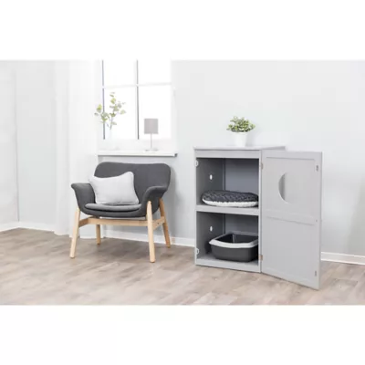 Product TRIXIE 2-Story Furniture Style Litter Box Enclosure and Pet Home