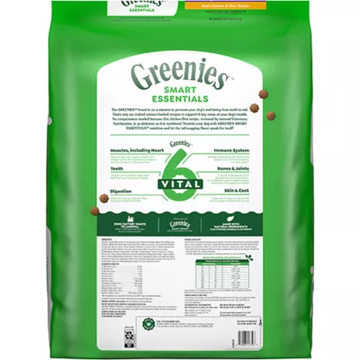 Product Greenies Smart Essentials Adult Large Breed High Protein Dry Dog Food Chicken & Rice, 30 lb. Bag