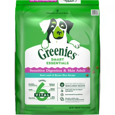 Product Greenies Smart Essentials Sensitive Digestion & Skin Adult Dry Dog Food - Lamb & Brown Rice, 30 lb