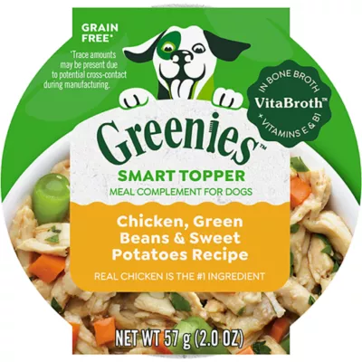 Product Greenies Smart Topper All Life Stages Wet Dog Meal Topper - Grain Free, Chicken & Green Beans, 2 oz