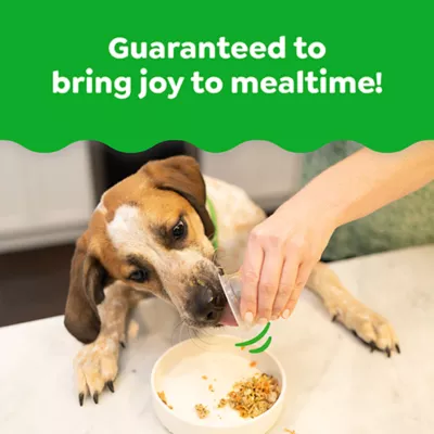 Product Greenies Smart Topper All Life Stages Wet Dog Meal Topper - Duck, Broccoli, Carrots & Barley, 2 oz