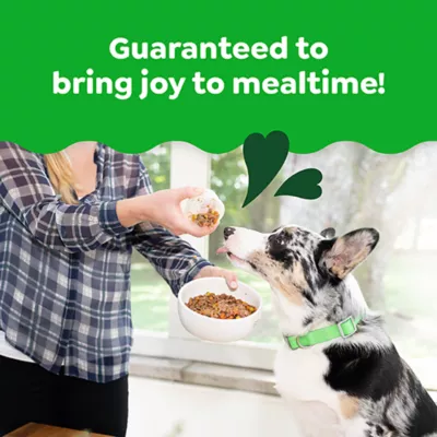 Product Greenies Smart Topper All Life Stages Wet Dog Meal Topper - Grain Free, Beef, Peas & Carrots, 2 oz