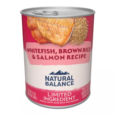 Product Natural Balance Limited Ingredient Reserve Adult Wet Dog Food - Whitefish, Brown Rice & Salmon
