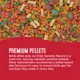 Product All Living Things® Large Parrot Fruit Pellets Bird Food