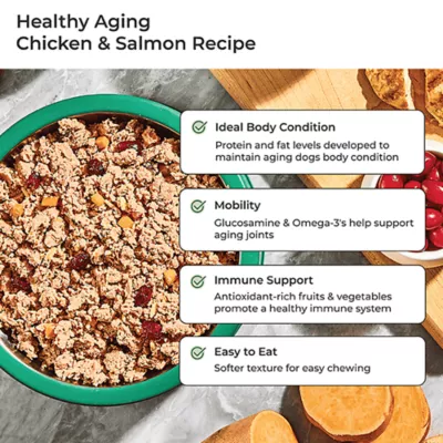 Product Freshpet Vital Benefits Healthy Aging Adult Dog Food - Chicken and Salmon Recipe